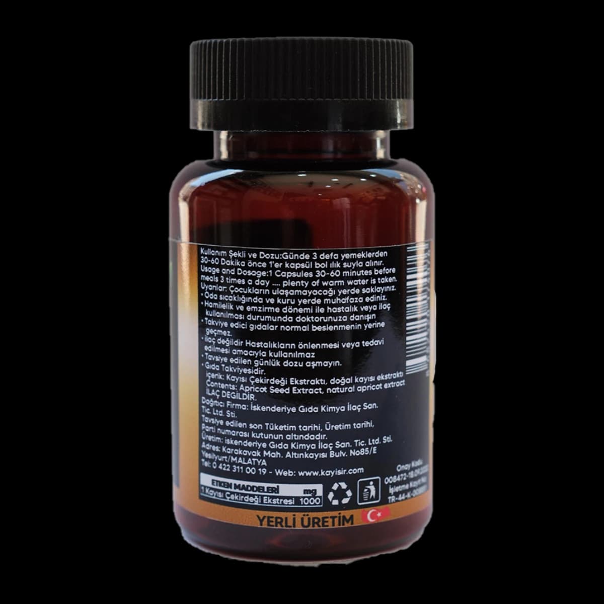 B17 Amygdalin 1000 MG PLUS (4'lü Paket) 3