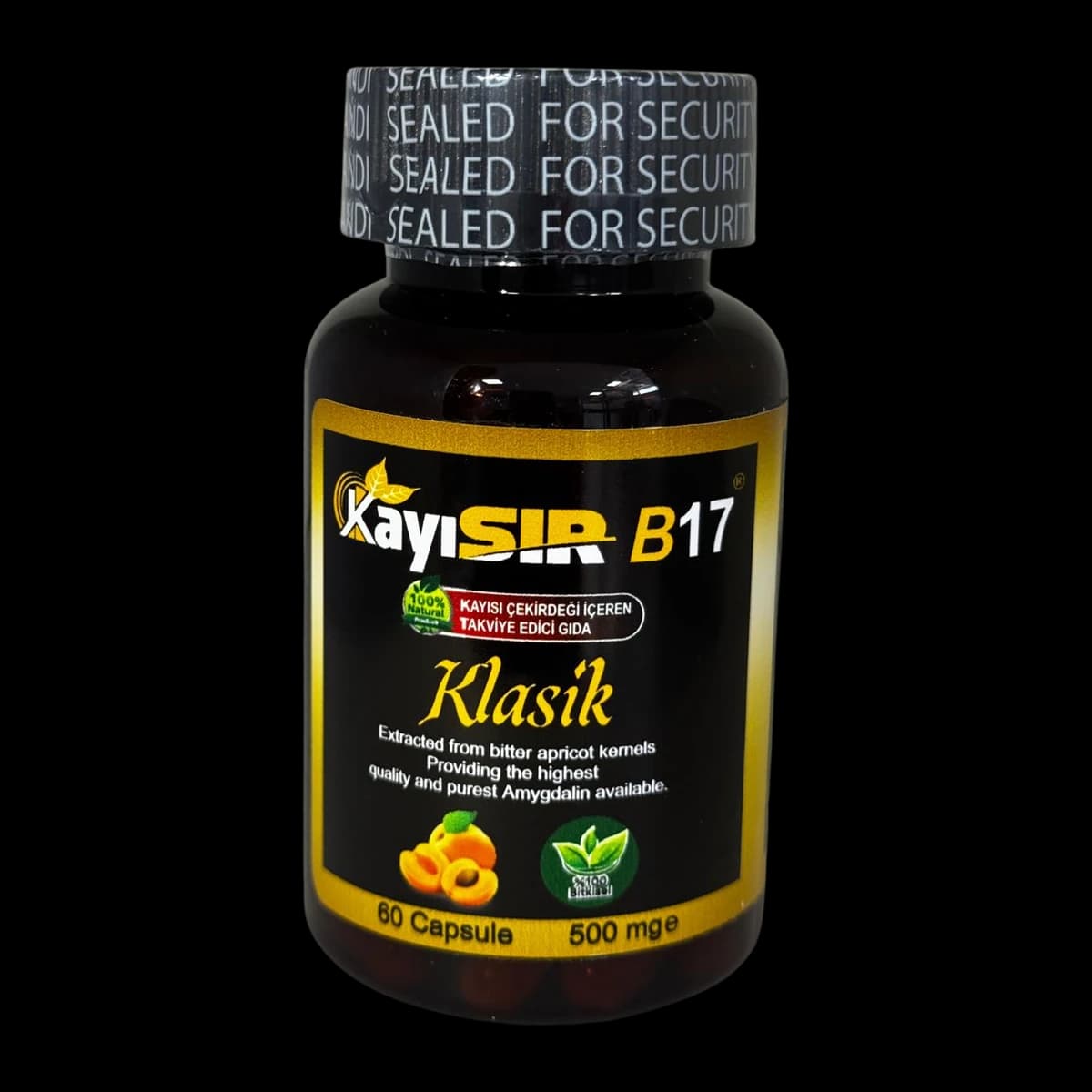 B17 Amygdalin 500 MG Klasik (2'li Paket)