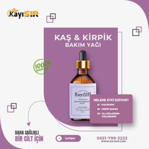 Kaş Kirpik Bakım Yağı