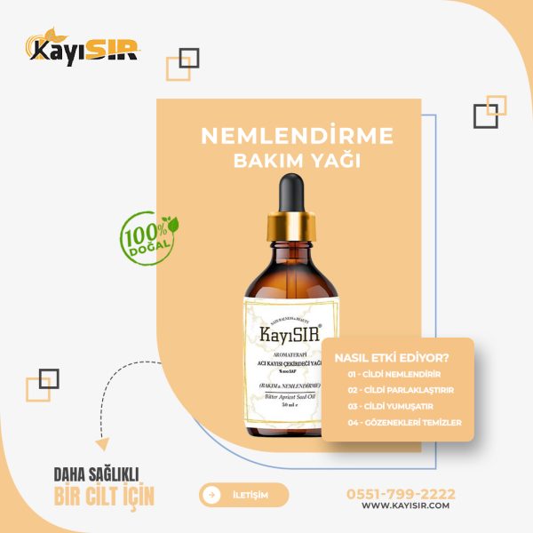 Nemlendirme ve Kırışıklık Giderici Bakım Yağı