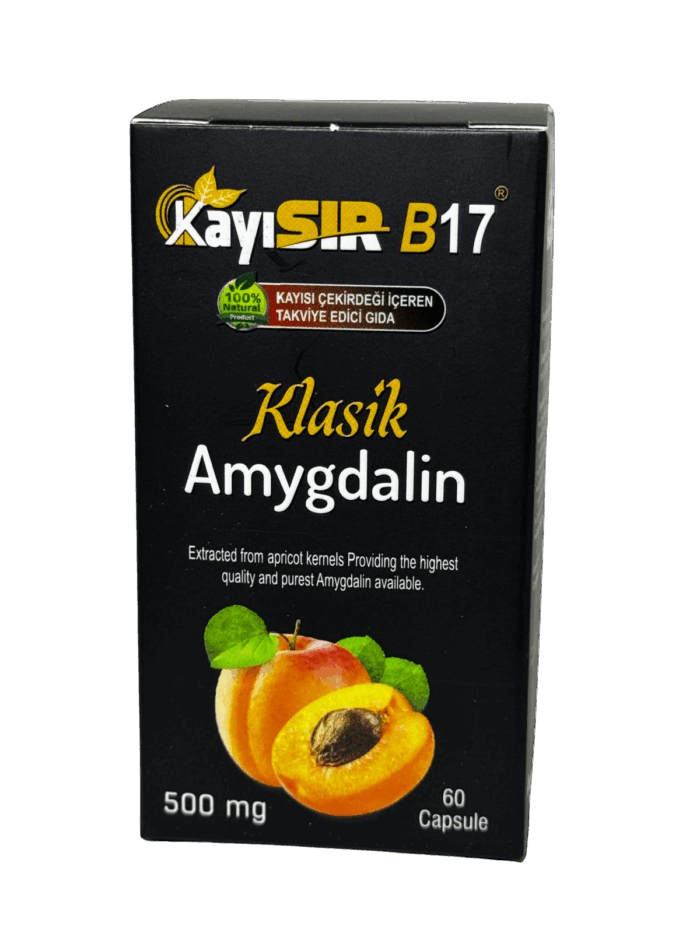 B17 Vitamini Amygdalin Klasik Gıda Takviyesi (500 MG) - 2'li Paket - Görsel 2