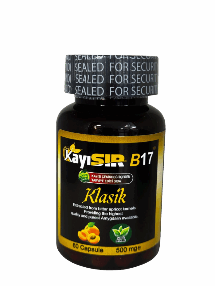 B17 Vitamini Amygdalin Klasik Gıda Takviyesi (500 MG) - 2'li Paket - Görsel 3